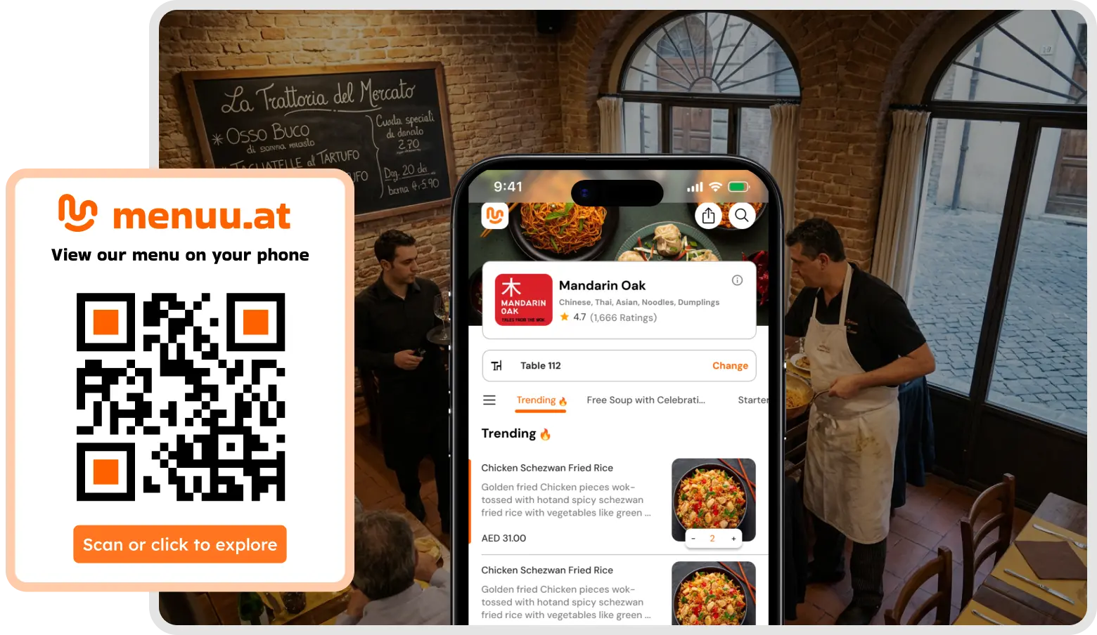 Simple QR Menu